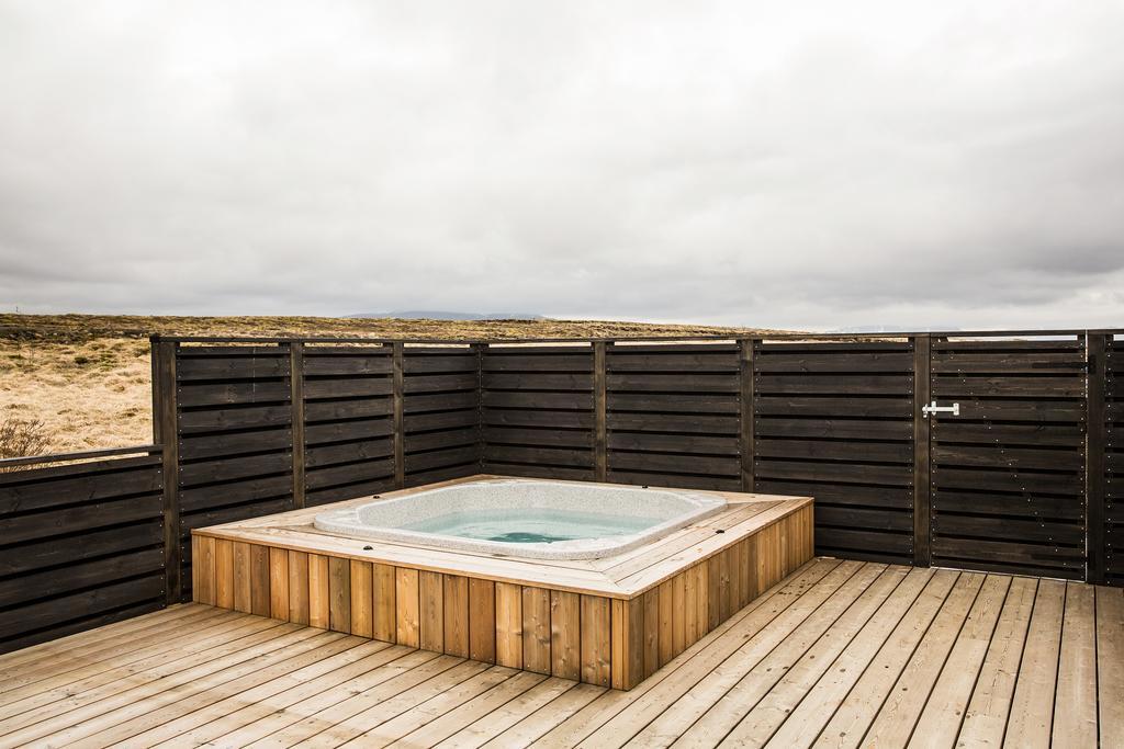 Gullfoss & Geysir Luxury Cabin Reykholt  Exteriér fotografie